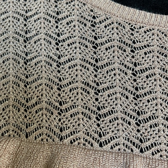 White House black market sparkly sweater - Picture 4 of 6